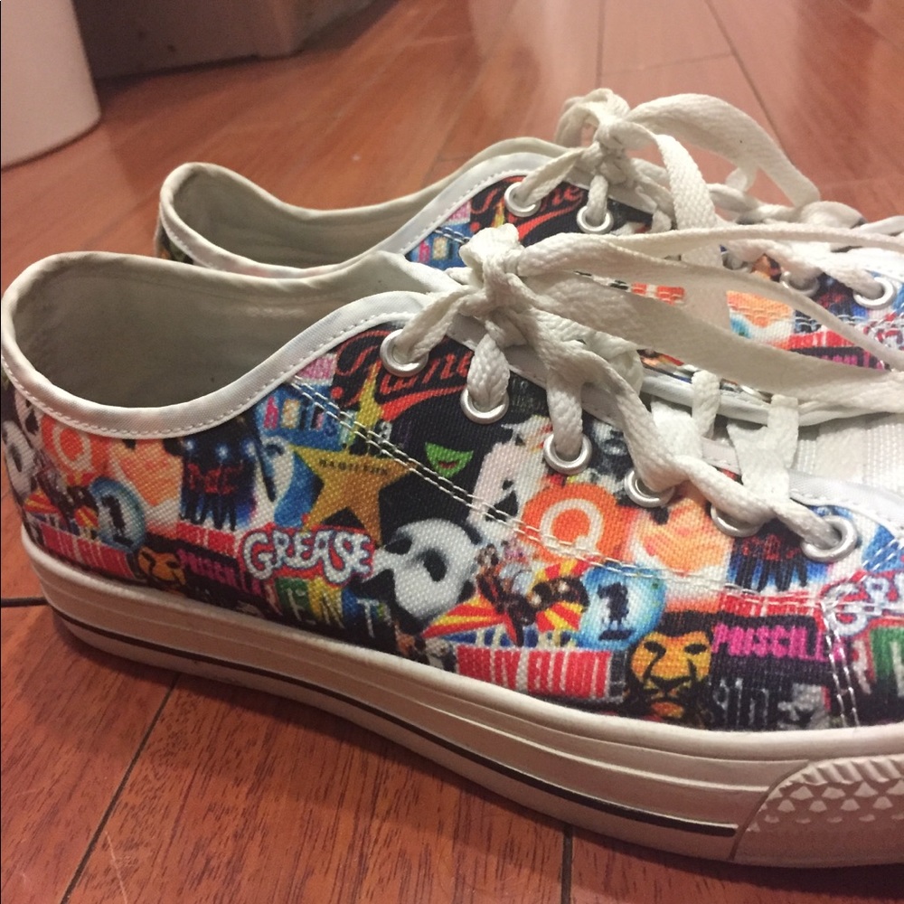 Musical Theatre/Broadway Converse style sneakers